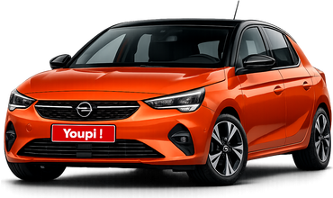 Louer une voiture Opel CORSA en Cat. B Compacte