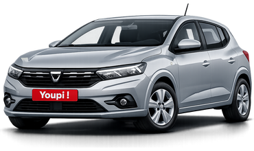 Louer une voiture Dacia Sandero en Cat. B Compacte