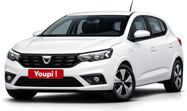 Louer une voiture Dacia Sandero en Cat. B Compacte